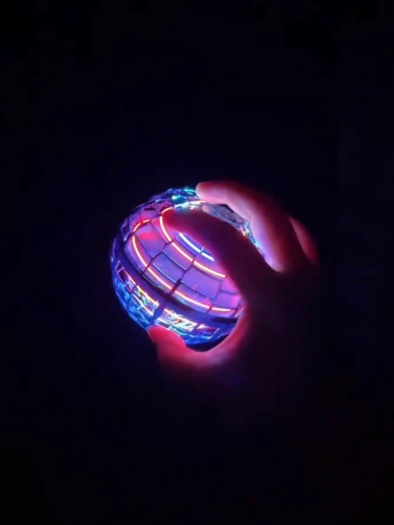 UFO Rechargeable Lighting Flying Spinner Ball Hover Toys
