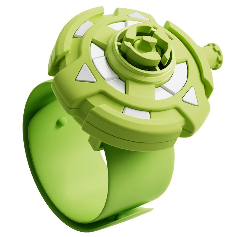 Flying Disc Toy Watch Popper Hand Band Sky Spin Top