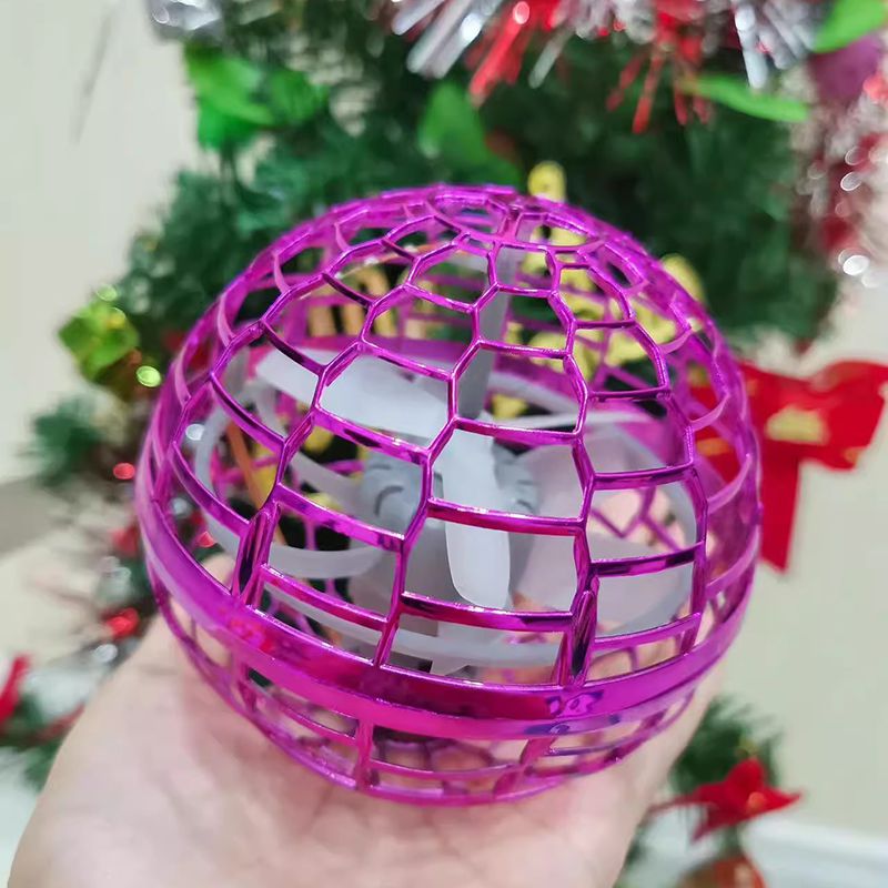 UFO Rechargeable Lighting Flying Spinner Ball Hover Toys