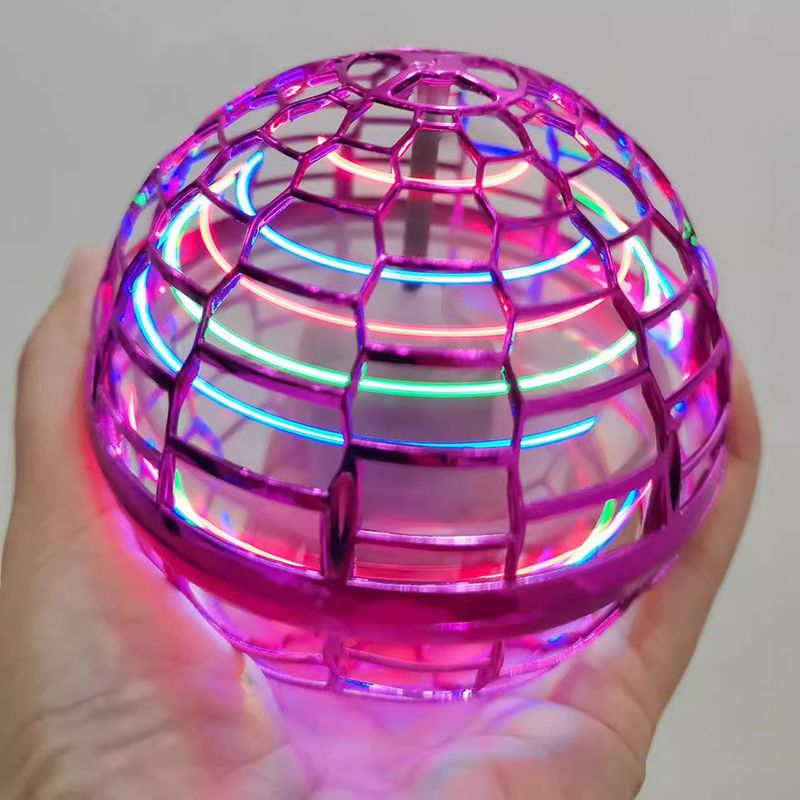 UFO Rechargeable Lighting Flying Spinner Ball Hover Toys