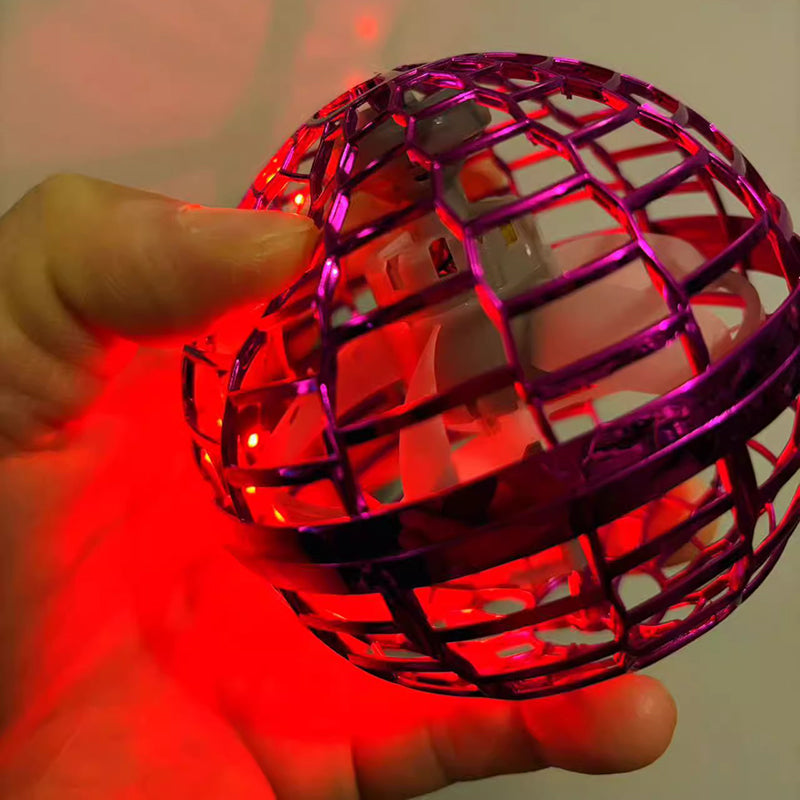 UFO Rechargeable Lighting Flying Spinner Ball Hover Toys