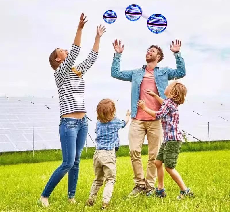 UFO Rechargeable Lighting Flying Spinner Ball Hover Toys