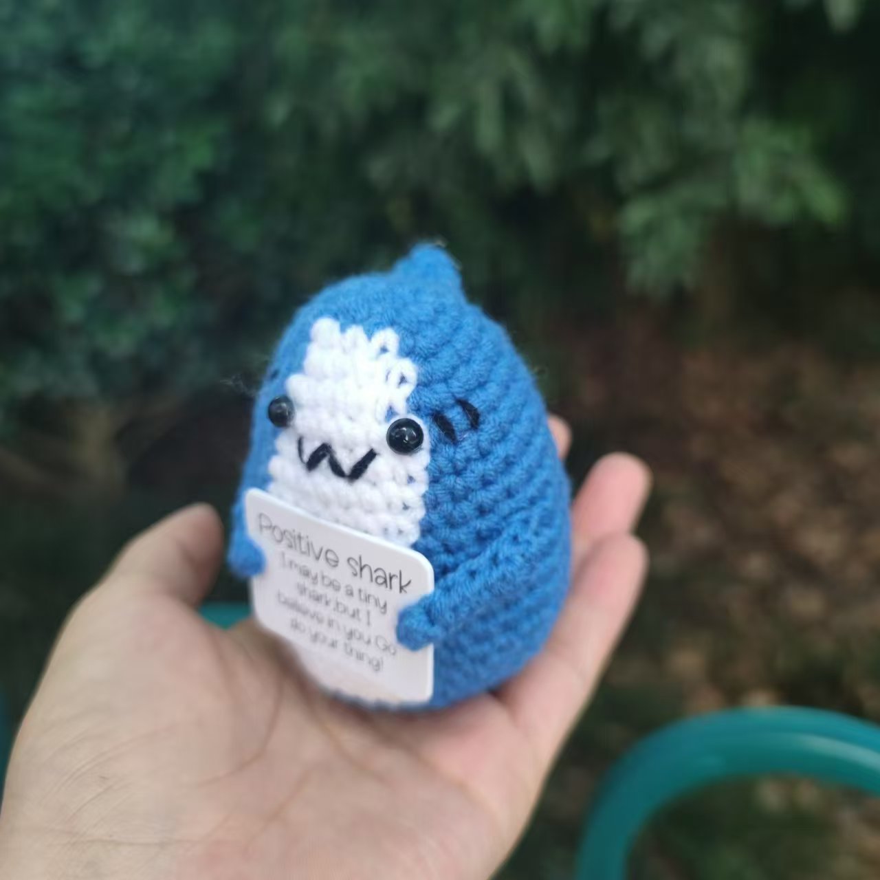 Positive Affirmation Crochet Stuff Toy Wool Doll Gifts