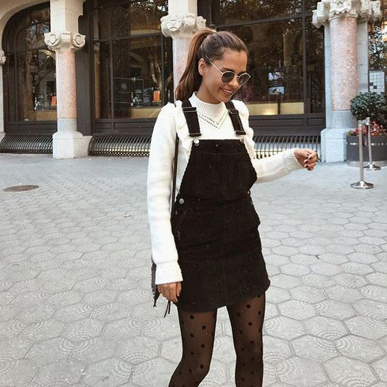 Casual Corduroy Overall Mini Dress Cord Jumper sunifty Casual Corduroy Overall Mini Dress Cord Jumper sunifty