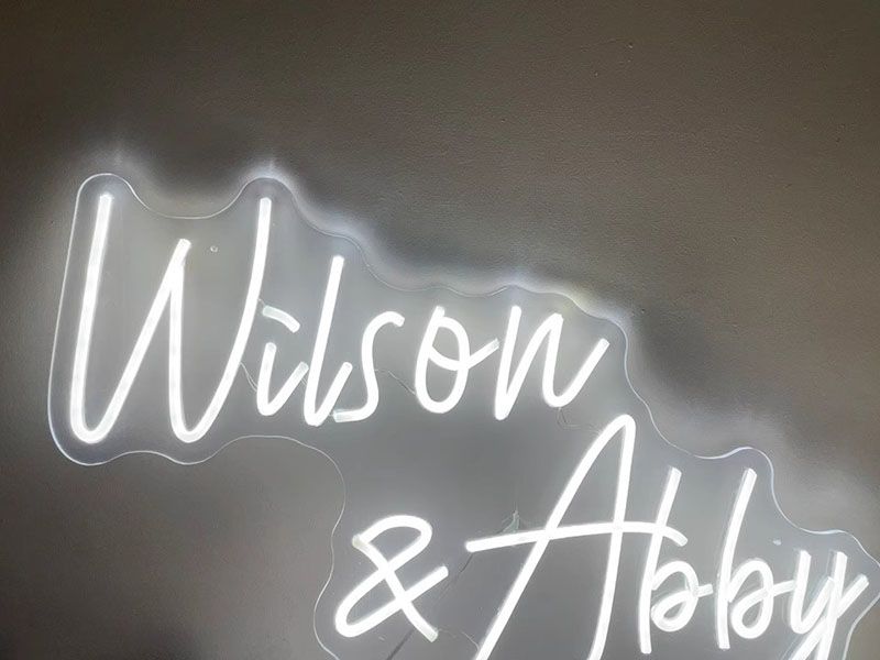 Personalized neon bar light up name signs for wall sunifty