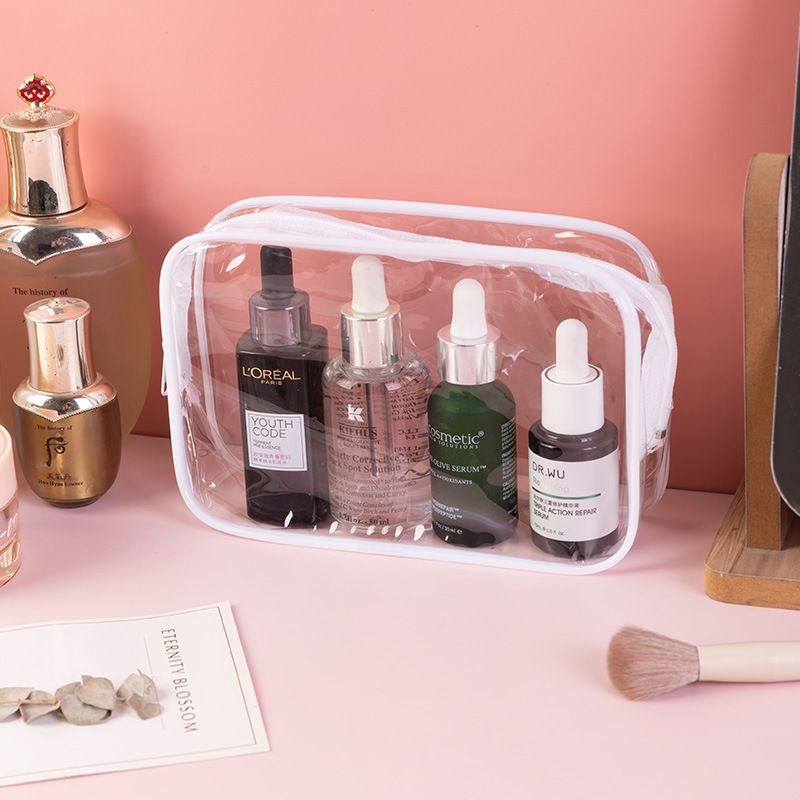 Travel Clear Cosmetic Makeup Bag
