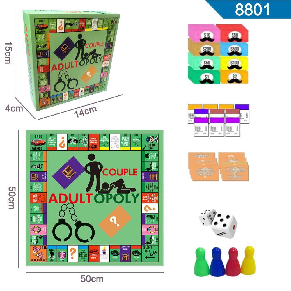 Tipsy Land Candy Land Gathering Night Drinking Party Board Game