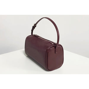 90s Small Baguette True Leather Shoulder Bag Womens