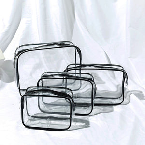 Travel Clear Cosmetic Makeup Bag