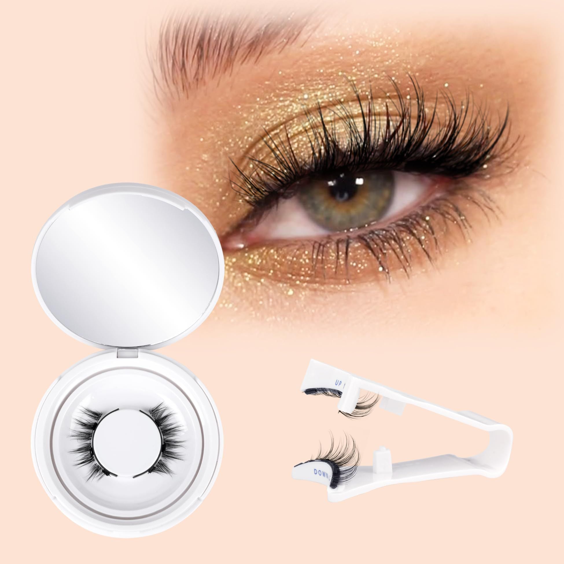 Portafly Craft Reusable Magnetic Eyelashes Applicator Without Eyeliner