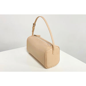 90s Small Baguette True Leather Shoulder Bag Womens