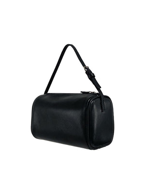 90s Small Baguette True Leather Shoulder Bag Womens