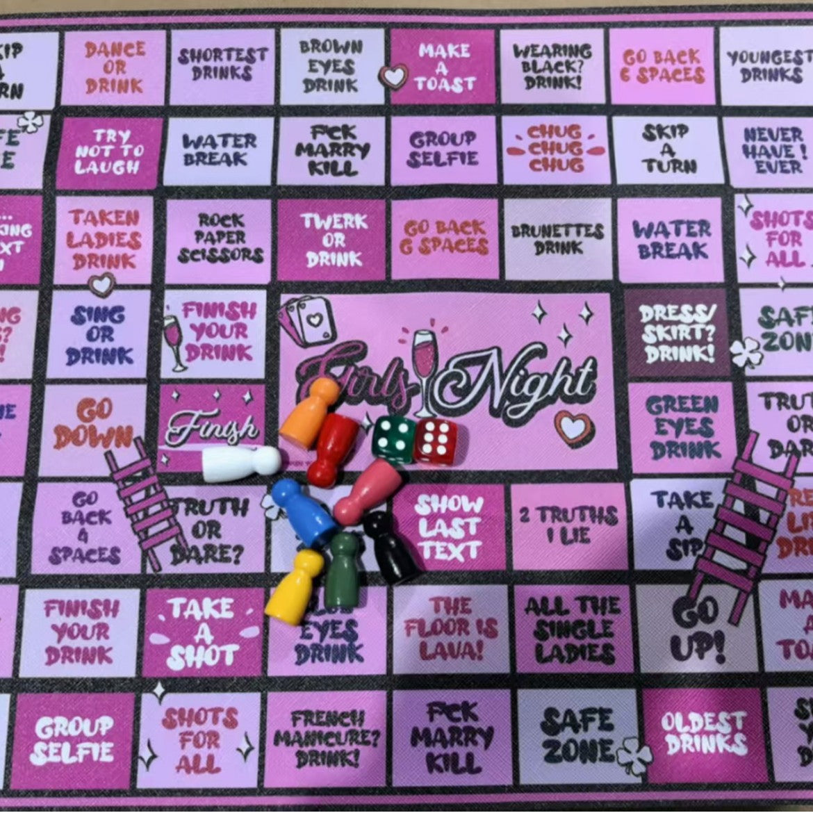 Tipsy Land Candy Land Gathering Night Drinking Party Board Game