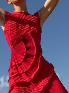 Opal Ruffled Jersey Maxi Sun Dress