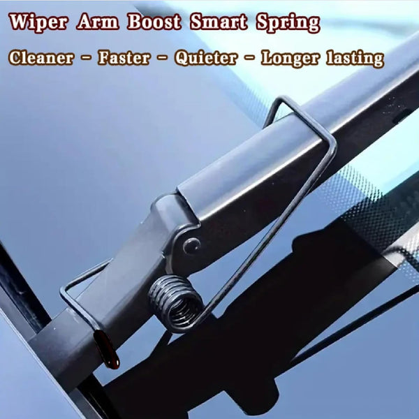 Add-on Visibility Windshield Wiper Arm Pressure Spring Booster Set