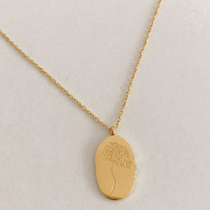 Sweet Lucky Birth Month Flower Necklace For Birthday Gift