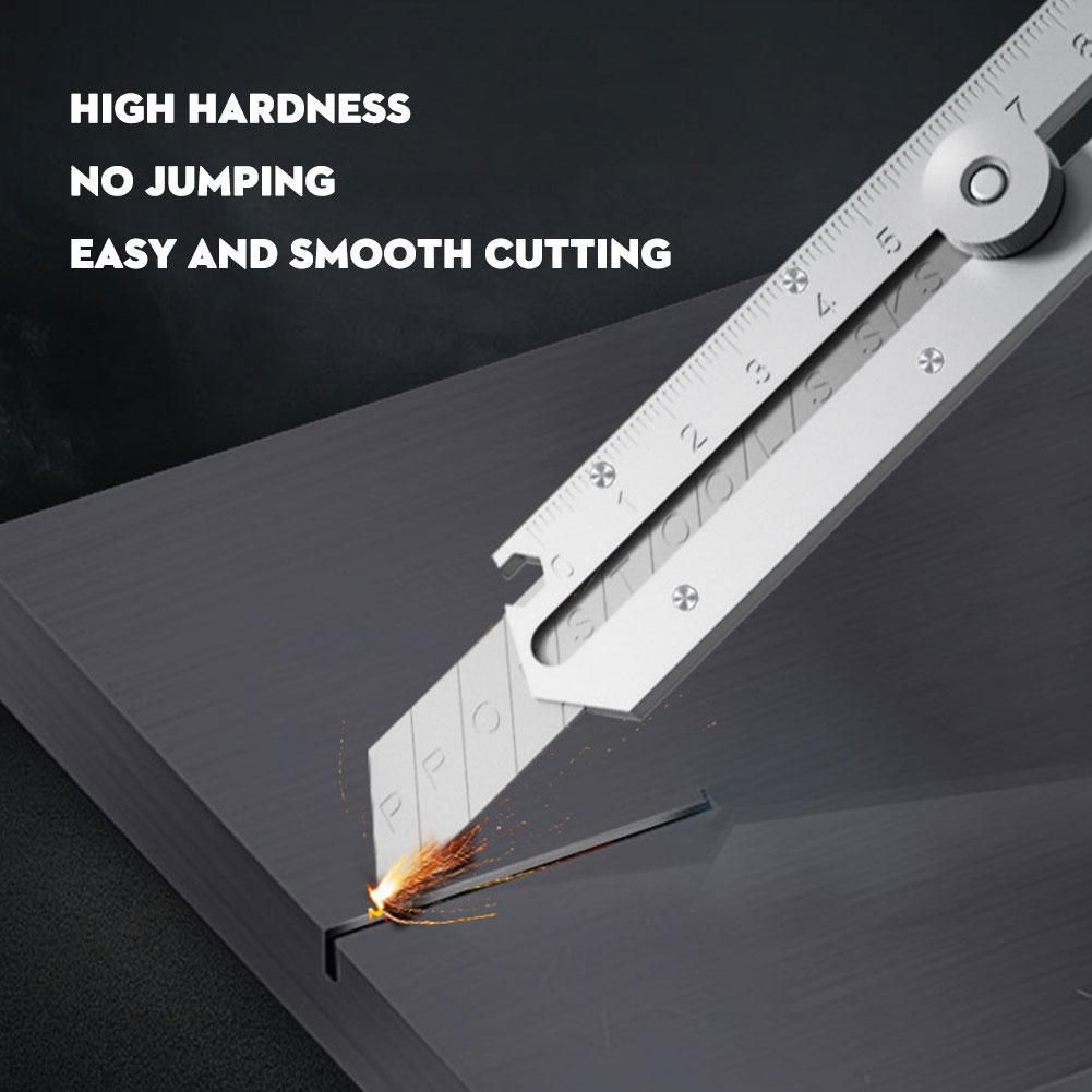 6 in 1 Multifunctional Measure Stainless Steel Knife