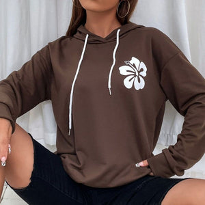 Aesthetic Beach Personized Printed Hoodies 90s Hawaiian Sweatshirts
