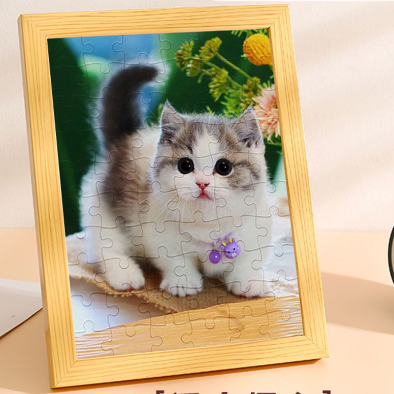 Over 100 PCS Personalized Custom Frame Jigsaw Picture Puzzles From Photo