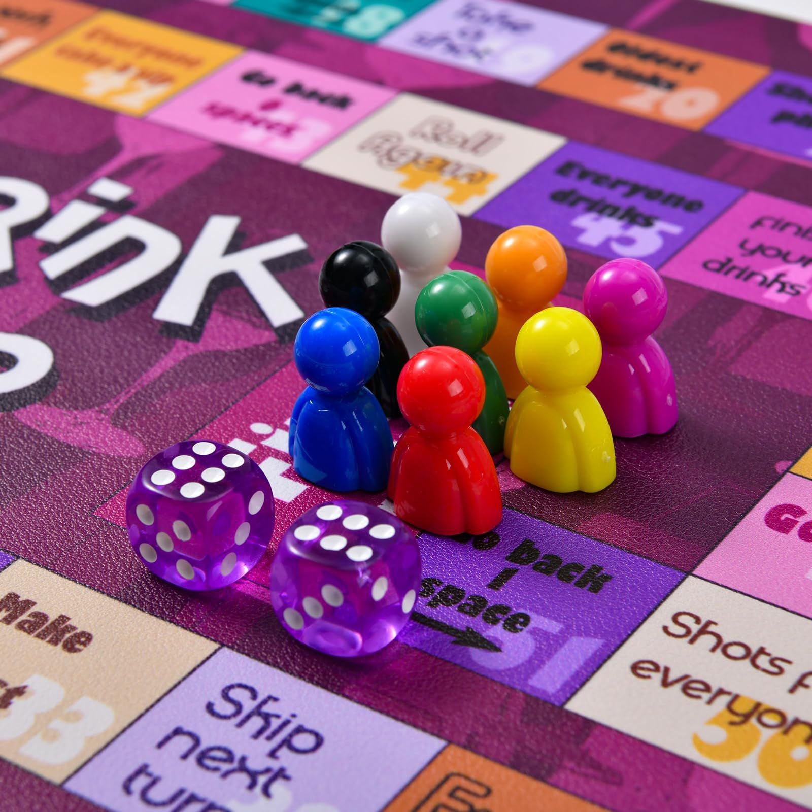 Tipsy Land Candy Land Gathering Night Drinking Party Board Game