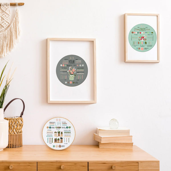 Poppy Hand Embroidery Starter Kit For Beginners