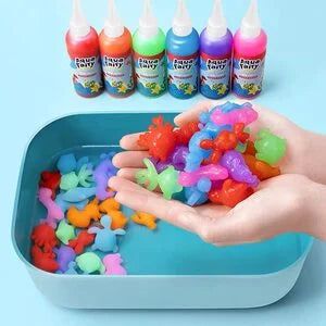 Magic DIY Squishy Water Animal Maker 3D Lumious Elf Toy Kit
