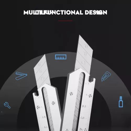 6 in 1 Multifunctional Measure Stainless Steel Knife