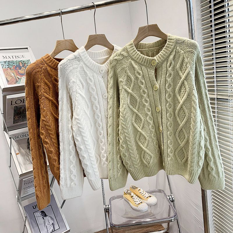 Tailored Fit Twist Braid Breeze Jumper Sweater Bandie Cardigan