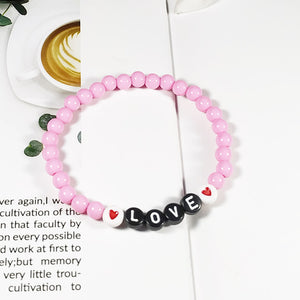 Personalized Saying Alphabet Bead Word Kandi Bracelets