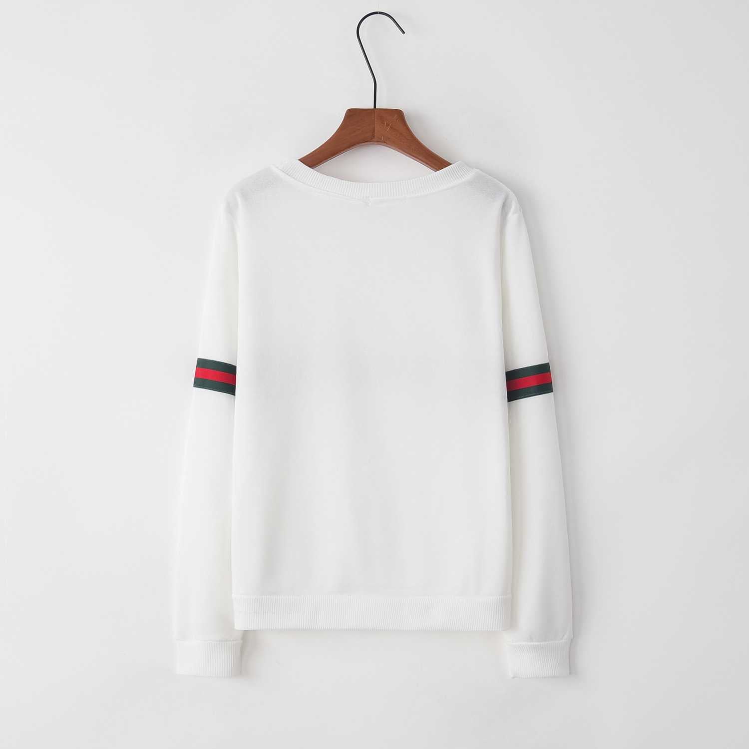 Brandstyle Loose Fitting Rainbow Colorblock Women's Crewneck Sweatshirt