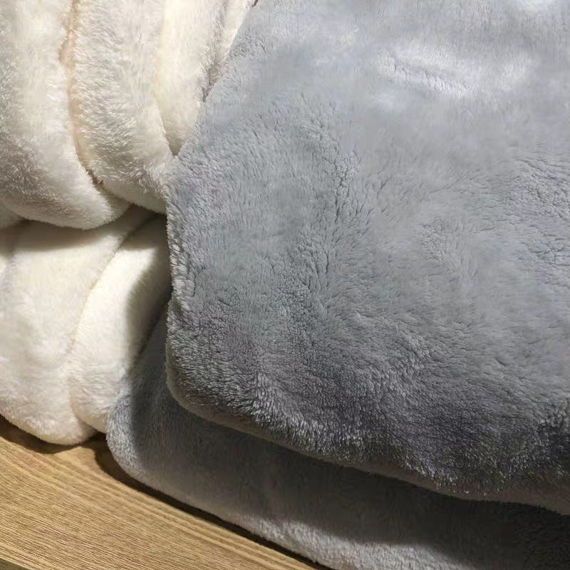 Plush Fuzzy Faux Fur Throw Sherpa Fleece Blankets