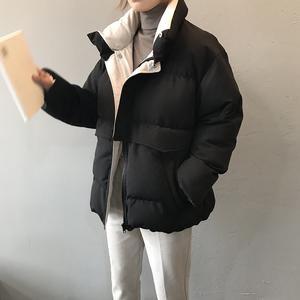 Oversized Quilted Winter Puffer Thick Warm Padded Puff Parka Jacket