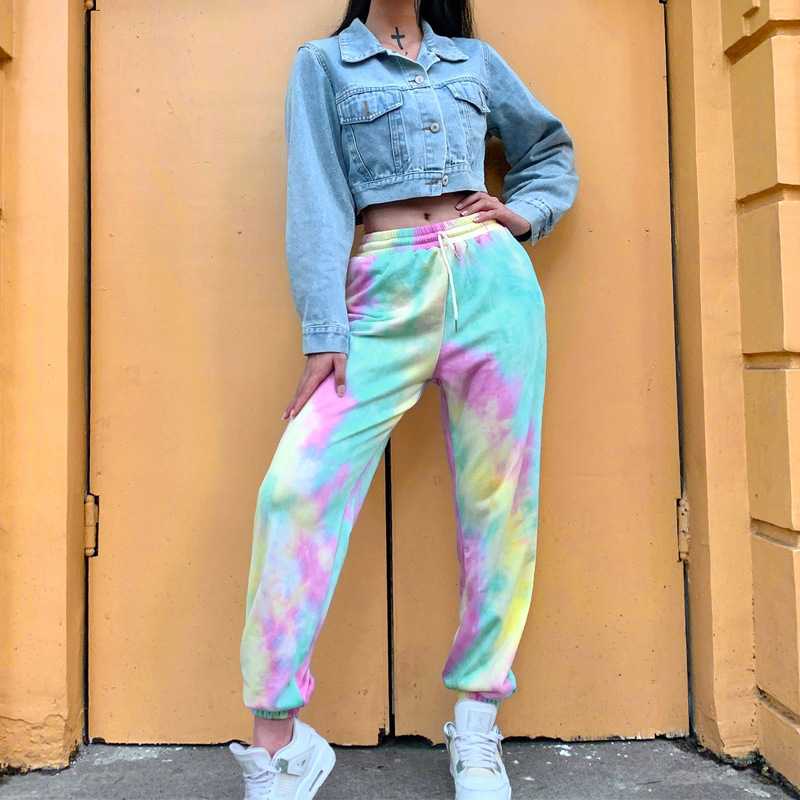 Neon Bleach Tie Dyed Sweatpants Tye Dye Joggers