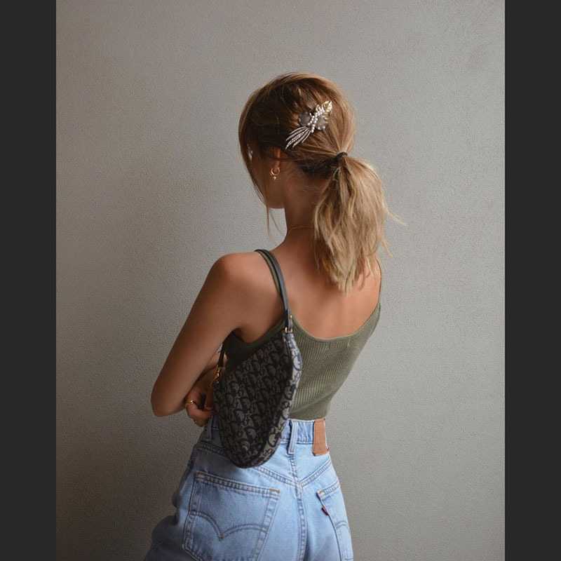 Underwire Decor Ribbed Knitted Tube Tank Tops