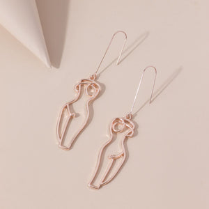 Womens Body Earrings Wired Drop Earrings For Women Dangle Earrings