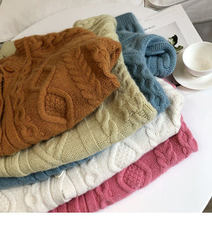 Tailored Fit Twist Braid Sweater Cable Knit Button Through Cardigan