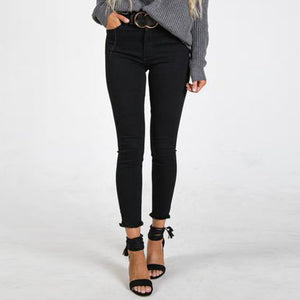 Popular Double Rings Faux Leather Belts