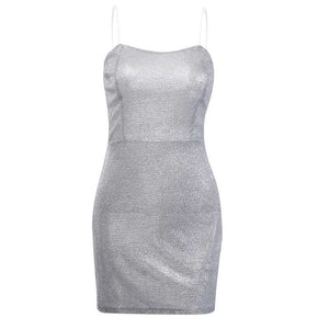 Sparkle Sequin Strapless Night Out Bandeau Bodycon Dress