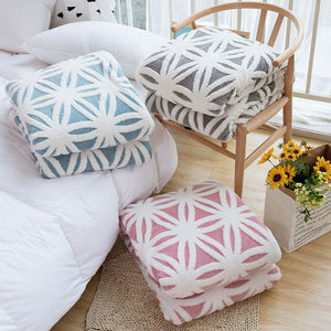 Soft Plush Faux Fur Sherpa Fleece Bed Throw Blanket