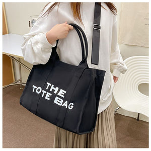 Foldable Roomy The Large Tote Canvas Bag Transport Traveler Handbag