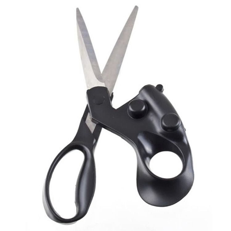 Professional Straight Cut Laser Scissors For Fabrics Paper – sunifty