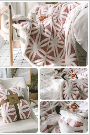 Soft Plush Faux Fur Sherpa Fleece Bed Throw Blanket