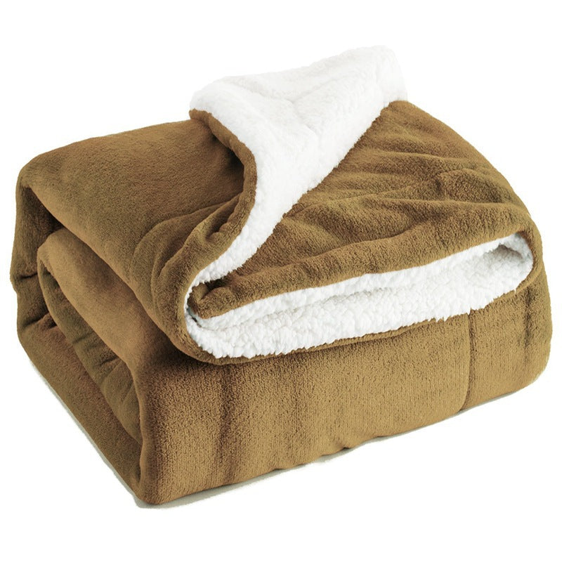 Plush Fuzzy Faux Fur Throw Sherpa Fleece Blankets