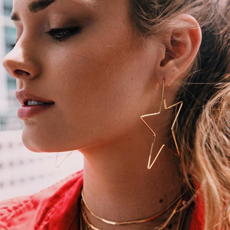 Womens Body Earrings Wired Drop Earrings For Women Dangle Earrings