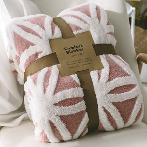 Soft Plush Faux Fur Sherpa Fleece Bed Throw Blanket