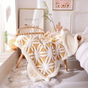 Soft Plush Faux Fur Sherpa Fleece Bed Throw Blanket