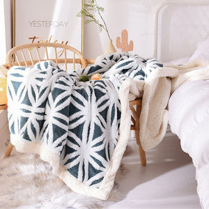 Soft Plush Faux Fur Sherpa Fleece Bed Throw Blanket