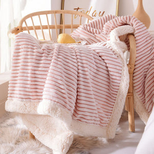 Soft Plush Faux Fur Sherpa Fleece Bed Throw Blanket