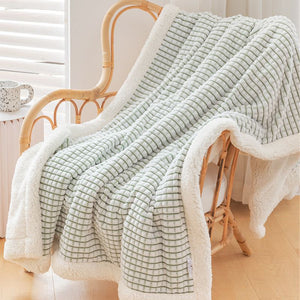 Soft Plush Faux Fur Sherpa Fleece Bed Throw Blanket