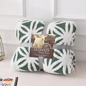 Soft Plush Faux Fur Sherpa Fleece Bed Throw Blanket
